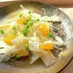 รูปของ ウドと甘夏のサラダ〜白味噌ドレッシング〜