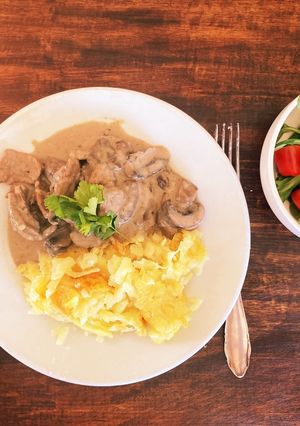 スイス料理:ゲシュネッツェルテス-レシピのメイン写真