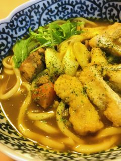 のこったカレーで●きつねカレーうどん-レシピのメイン写真
