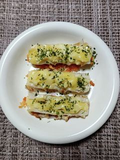 ヨウサマの減塩ポテサラちくわ焼き·弁当編-レシピのメイン写真