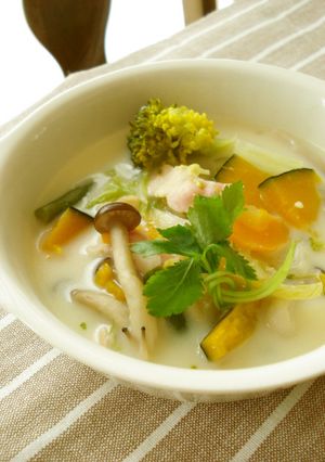 ｍｉｓｏ☆野菜スープ-レシピのメイン写真