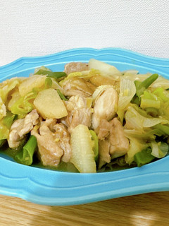 鶏肉と山芋の蒸し煮-レシピのメイン写真