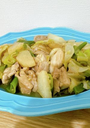 鶏肉と山芋の蒸し煮-レシピのメイン写真