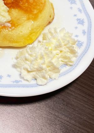 ケーキ屋さんの生クリーム-レシピのメイン写真
