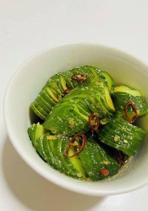 ピリ辛やみつき蛇腹きゅうり-レシピのメイン写真