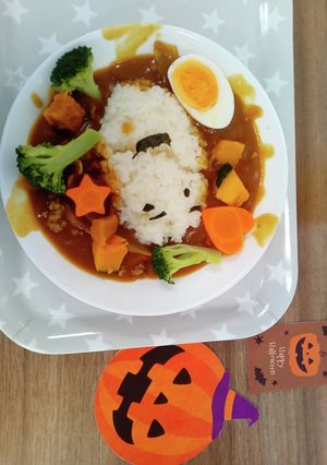 ハロウィン　カレー-レシピのメイン写真