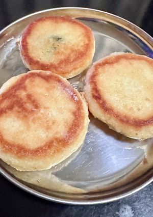 ♬米粉ホットク(おやき風)♬-レシピのメイン写真