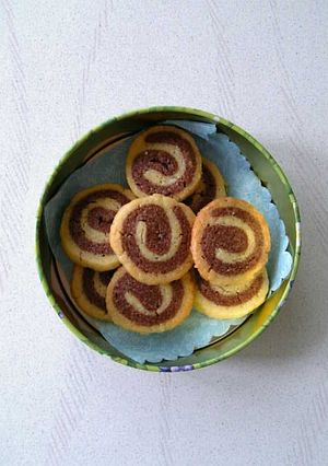 ３時のおやつに♪小さなマーブルクッキー-レシピのメイン写真