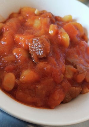 大人も給食の楽しみを☆ポークビーンズ-レシピのメイン写真