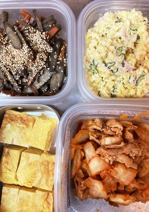 1週間のお弁当3/25-レシピのメイン写真