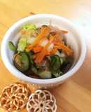 給食の「野菜のもみづけ」♡白菜の浅漬