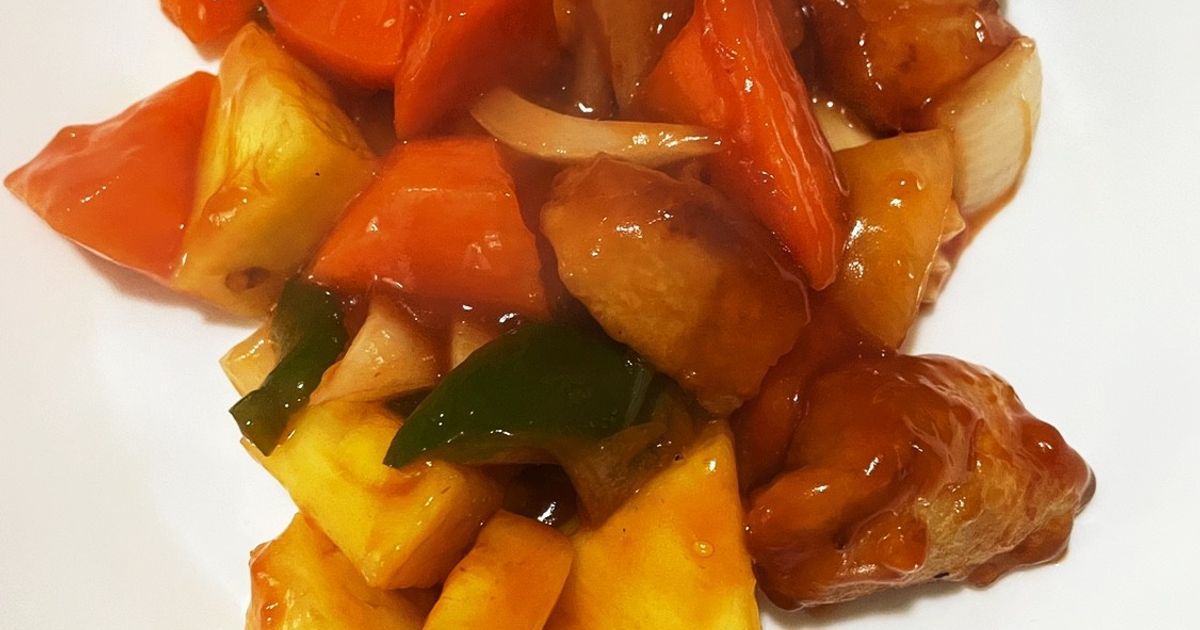 ☆簡単酢豚パイナップル入り☆ by つぼみの 【クックパッド】 簡単