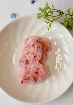 ココナッツミルクでいちごアイス-レシピのメイン写真