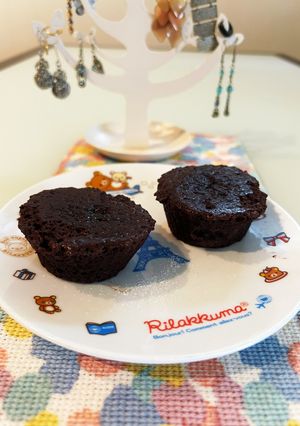 ♡レンジde豆腐ガトーショコラ♡-レシピのメイン写真