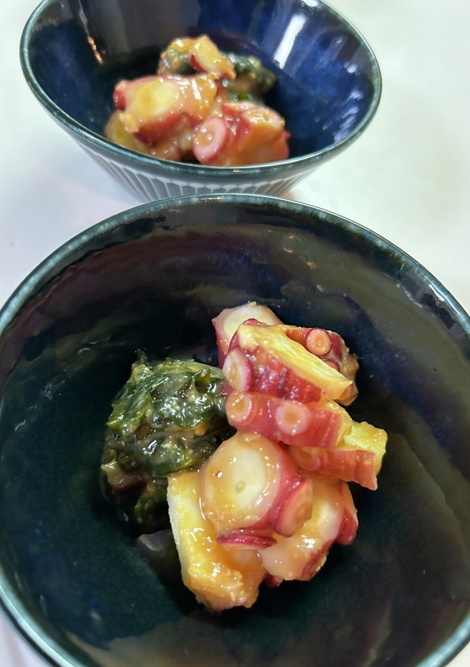 たことわかめの酢味噌和え-レシピのメイン写真