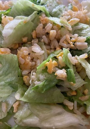 レタスたっぷりたまごチャーハン-レシピのメイン写真