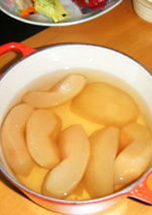 リンゴ煮　to リンゴジュース-レシピのメイン写真