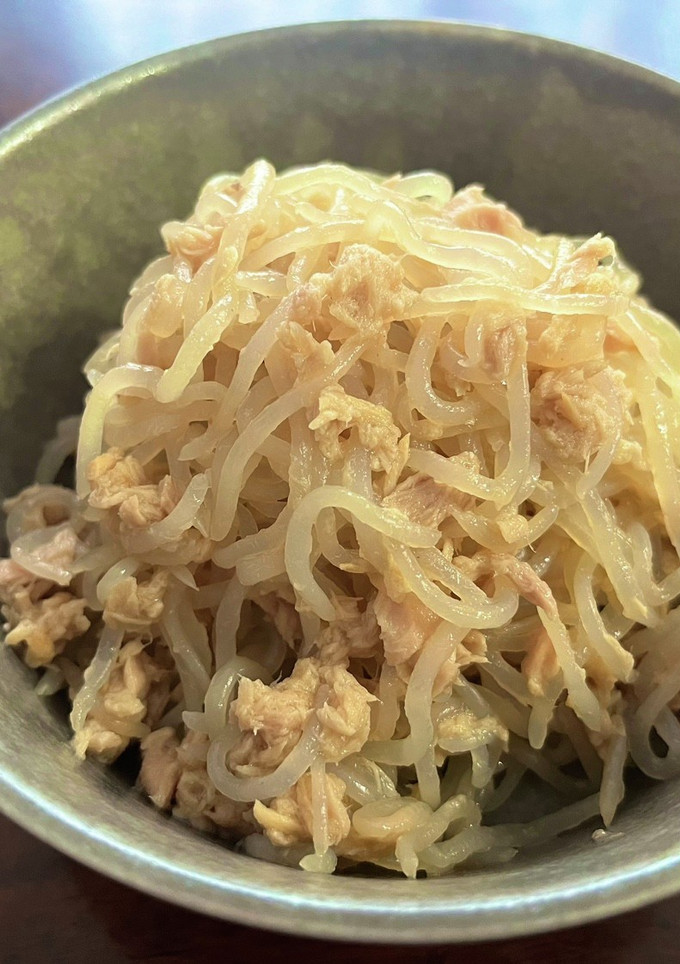 しらたきとツナの炒め-レシピのメイン写真