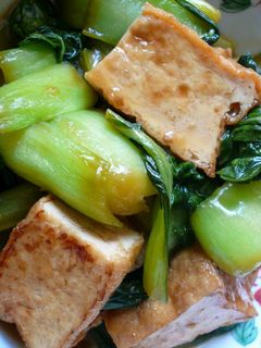 厚揚げと青梗菜の煮物-レシピのメイン写真