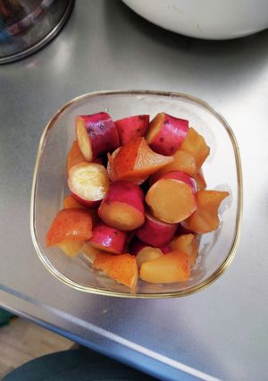 炊飯器*さつまいものりんご煮-レシピのメイン写真
