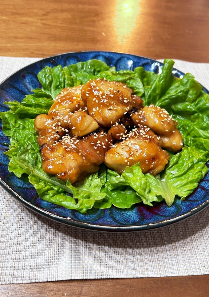 お弁当にも 鶏もも肉の甘辛炒め 揚げずに-レシピのメイン写真