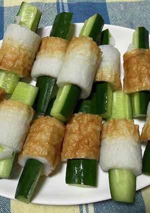 ちくわキュウリ（キュウリ１本使い切り）-レシピのメイン写真