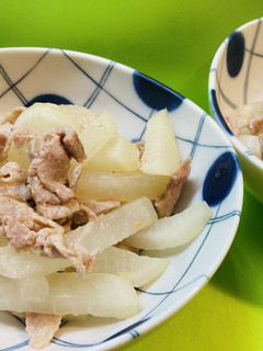 *大豆アレルギーに為の豚と大根の炒め物*-レシピのメイン写真