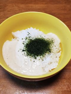 梨湖の超簡単!激速!とろろご飯!-レシピのメイン写真