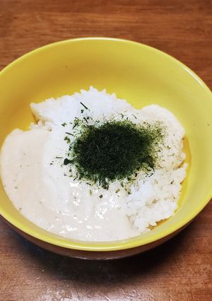 梨湖の超簡単!激速!とろろご飯!-レシピのメイン写真