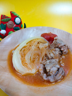 豚こまボールとキャベツのトマト煮 -レシピのメイン写真