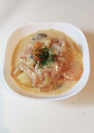 甘酒でつくる☆クリームシチュー-レシピのメイン写真