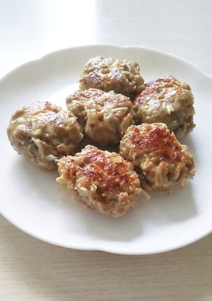 つなぎ不要♪えのきのハンバーグ-レシピのメイン写真