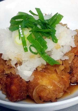 チキンカツのみぞれ煮-レシピのメイン写真