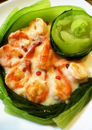 ✿ちょっとお洒落に♬海老のクリーム煮✿-レシピのメイン写真