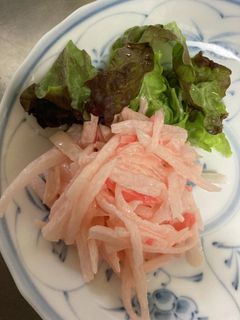 大根と紅しょうがのマヨ和え-レシピのメイン写真