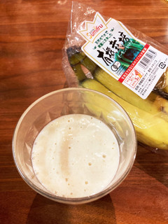 オーガニック☆ミルクバナナシェイク-レシピのメイン写真