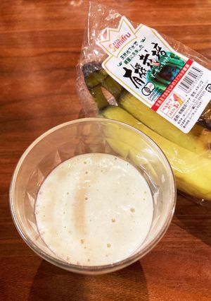 オーガニック☆ミルクバナナシェイク-レシピのメイン写真