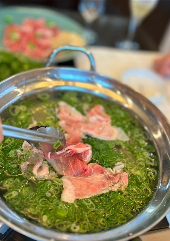 簡単#ネギと豚肉のしゃぶしゃぶ-レシピのメイン写真