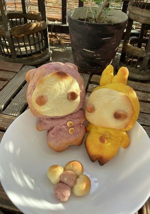 キャラクターパン・パジャマパーティズ-レシピのメイン写真