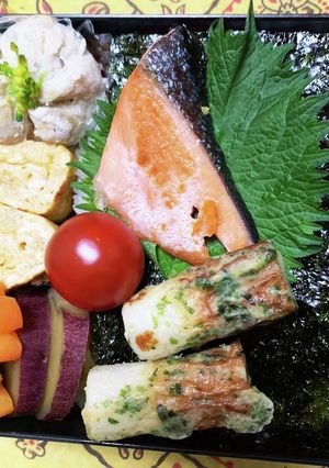 3/25ﾖｯﾁｬﾝ☆ 海苔弁当-レシピのメイン写真