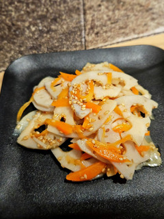 蓮根の金平-レシピのメイン写真