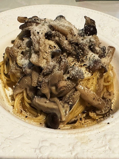 きのこクリームパスタ-レシピのメイン写真
