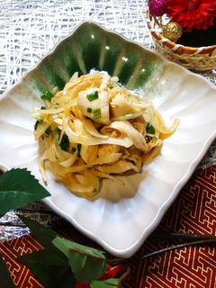 新玉ねぎとささみのだし和え-レシピのメイン写真