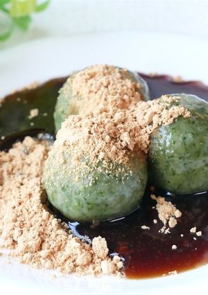 【よもぎから作る】モチモチ♪よもぎ団子-レシピのメイン写真