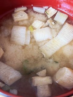 インスタント味噌汁-レシピのメイン写真