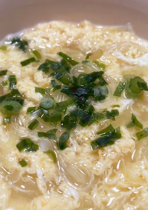 春雨たまごスープ-レシピのメイン写真