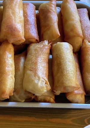 コスパ最強&サッパリ！お酢タレの春巻-レシピのメイン写真