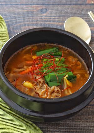 これ1杯で大満足！飲むビビンバ-レシピのメイン写真