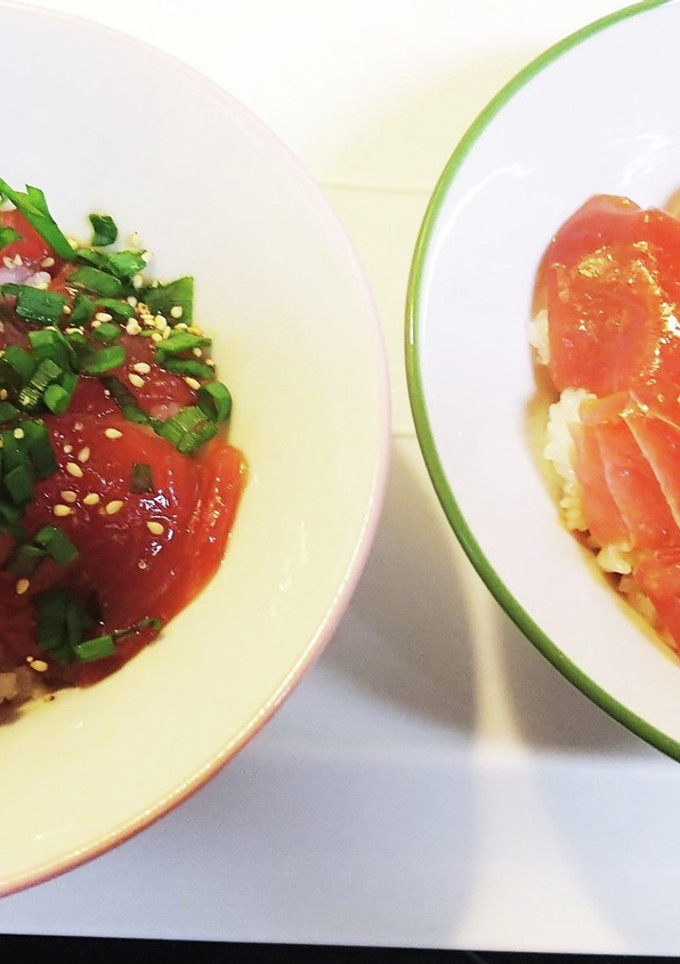 簡単　マグロ漬け丼　今日の夜ご飯(^^)-レシピのメイン写真
