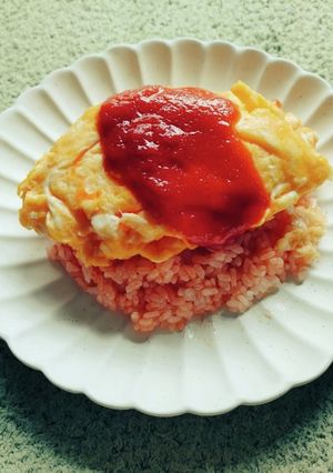 ♡具なしオムライス♡-レシピのメイン写真